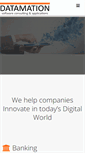 Mobile Screenshot of datamation.gr